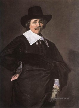 フランス・ハルス Painting - 立っている男の肖像 オランダ黄金時代 フランス・ハルス